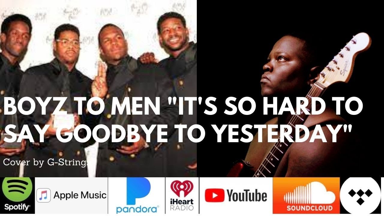 Boyz To Men "Its So Hard To Say Goodbye To Yesterday" Cover and Convo