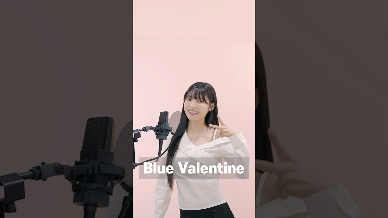 1위노래 #엔믹스 'Blue Valentine' 불러보기♥️ 손댄스 틀렸다!!!!ㅠ아아ㅏㅏ