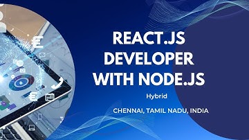 React.js & Node.js Developer | We