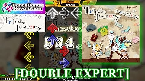 【DDR 2013】 Triple Journey -TAG EDITION- [DOUBLE EXPERT] 譜面確認＋クラップ