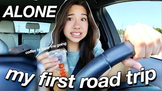 my first road trip ALONE…