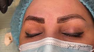 How to do Microblading eyebrows