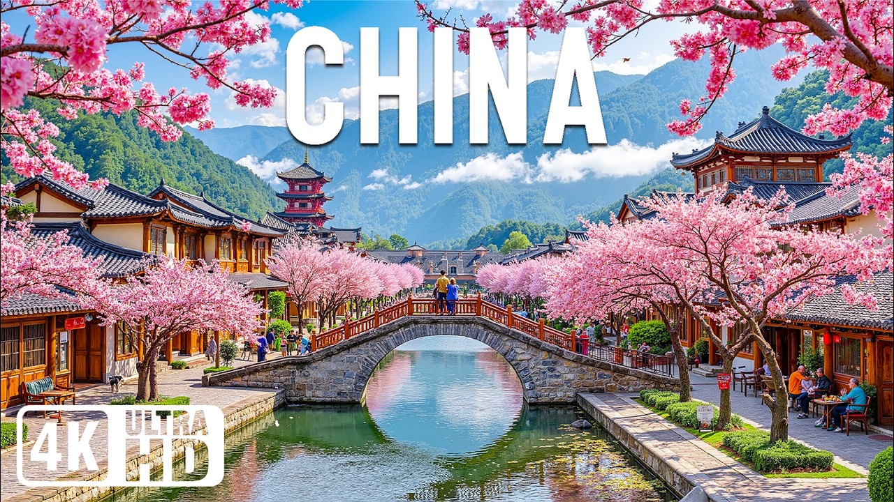 China Spring 4K | Discover Andean Serenity – Snowy Peaks, Patagonian Lakes & Endless Landscapes