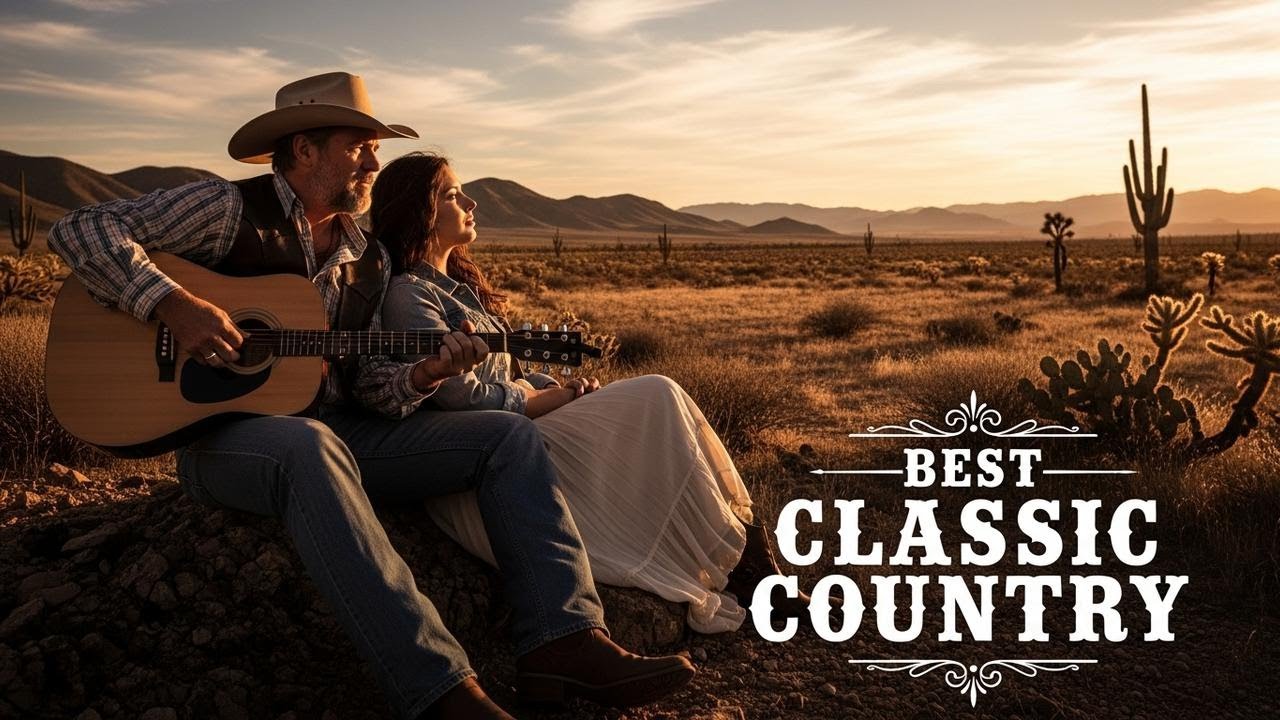 Relaxing Classic Country Melodies – Peaceful & Calm Country Ballads with Acoustic Country Style