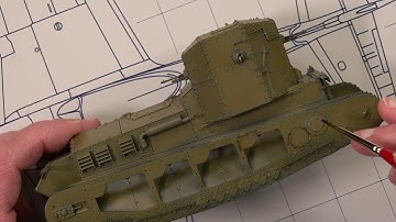 Scale Model Basics: How to make and apply an acrylic paint sludge wash