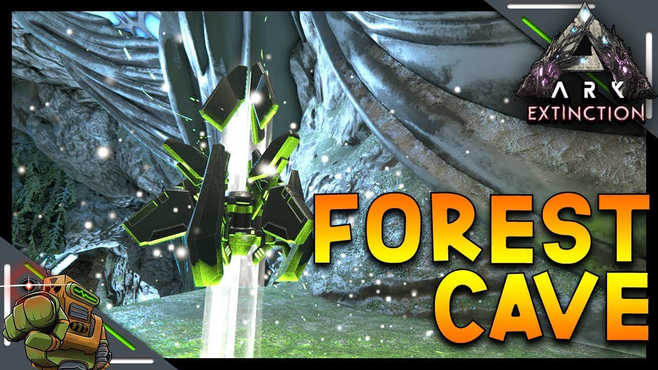 Forest Titan Cave Ark Extinction Dlc Episode 13 Youtube