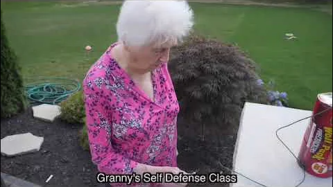 Granny's Self Defense Class!