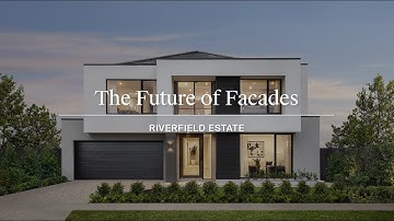 Three Brand New Facades at Riverfield Estate | Modern Home Design