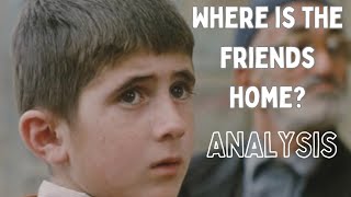 Where Is The Friends Home Analysis In Hindi | Abbas kiarostami