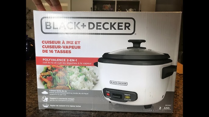 Black and decker rice cooker unboxing 16 cup cooker , cheapest cooker ? 