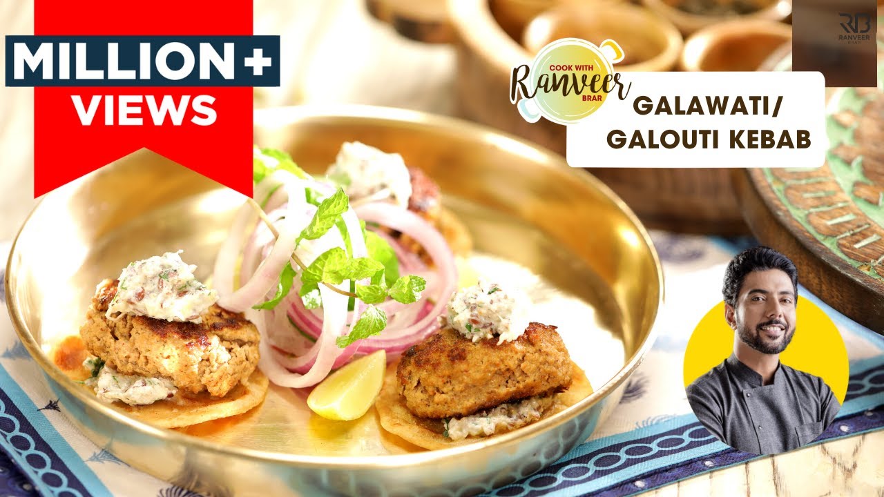 Galawati Kebab | गलौटी कबाब | Galouti Kebab Recipe | Chef Ranveer Brar