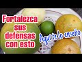 JUGO de TORONJA con GUAYABA y NARANJA (refuerce su sistema inmunologico)