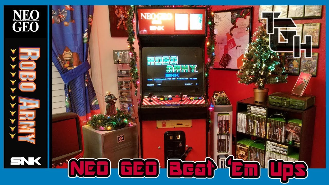 Robo Army Overview - NEO GEO Beat 'Em Ups - YouTube