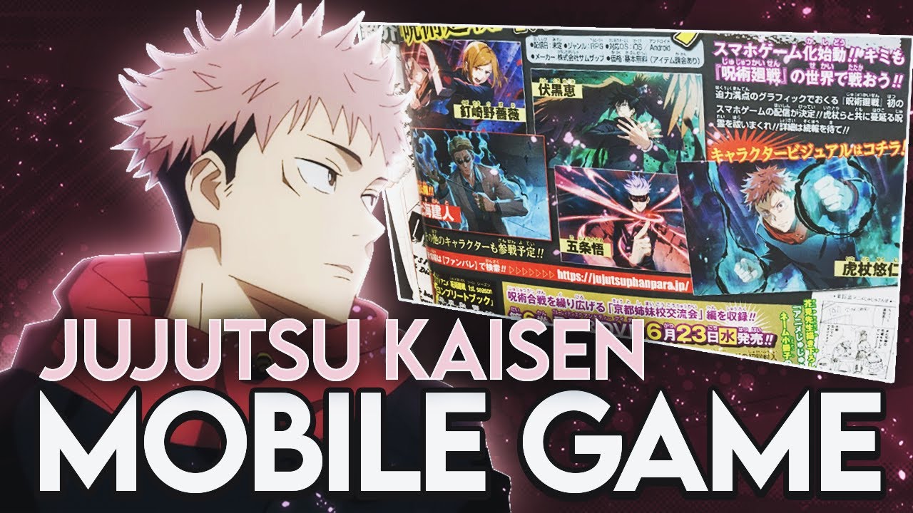 Jogo para celular JUJUTSU KAISEN: Phantom Parade divulga nova imagem -  Crunchyroll Notícias