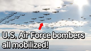 U.S. Air Force bombers all mobilized! North Korea Preemptive Strike Simulation : DCS World