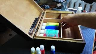 Diy artist wooden box