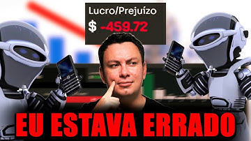 (ALERTA) Porque eu DESISTI de USAR ROBOS TRADERS na DERIV