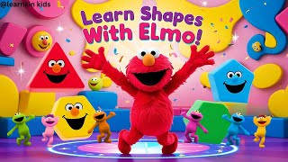 Learn Shapes With Elmo Fun & Educational Video For Kids Circle, Square, Triangle & More