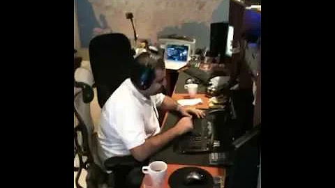 9K2HN operating CQWW @ 9K2HN