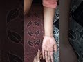 beautiful mehndi design simple and basic arbic ☘️🌸 #youtubeshorts #mehndi #vairalvideo #vairalvideo