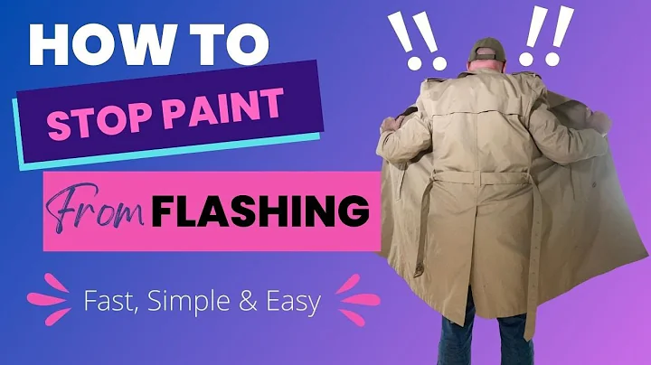 ¡Soluciona el flash de pintura en tus paredes y elimina las áreas opacas!