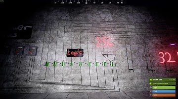 Rust neon binary counter