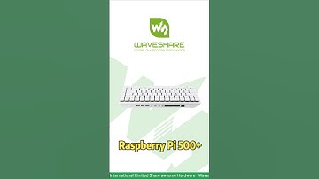 Raspberry Pi 500+,16GB RAM, 256GB SSD,Quad-Core 64-bit Arm CPU,RGB Backlight Customization#waveshare