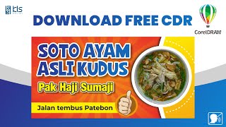 Desain Elegant - Download Banner Soto Ayam Asli Kudus | KLS Design