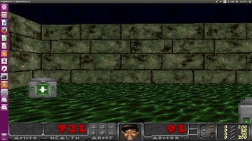 AI agent playing Doom (Health-Gathering Task)