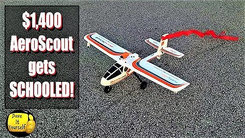Hobbyzone AeroScout 1.1m - LOADED!