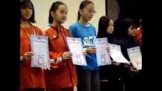 1021126金華國小游泳隊參加臺北市南區運動會游泳比賽 珈昀及莉婷勇奪女童組50公尺蛙式第四、八名