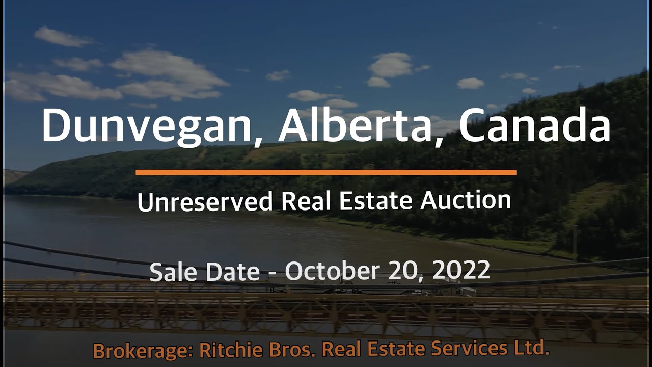 Recreational real estate for sale in Dunvegan, AB on October 20, 2022