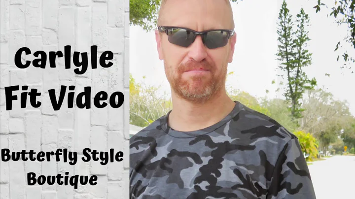Piphany Carlyle Mens Tee Fit/Sizing Video with Ste...