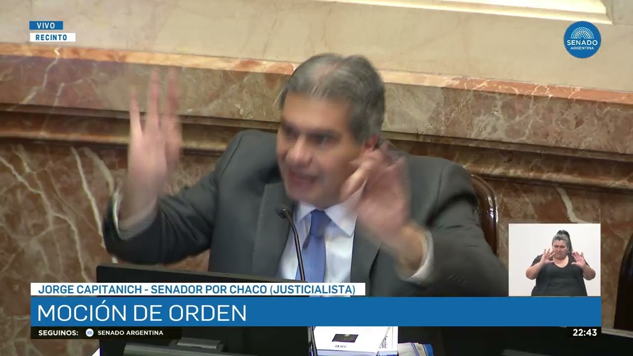 SENADOR JORGE CAPITANICH 3 - SESIÓN PÚBLICA ESPECIAL 26-12-25