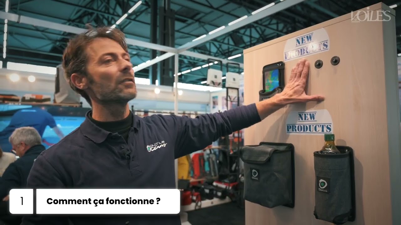 ⁣La minute équipement. Un support pour éviter de faire tomber son téléphone à l'eau