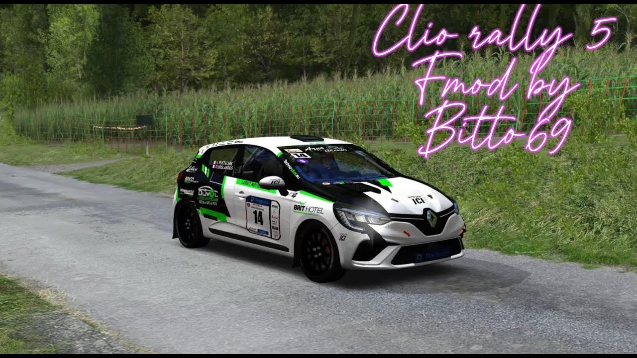 Rallysimfans Renault clio rally 5  Fmod 1.0