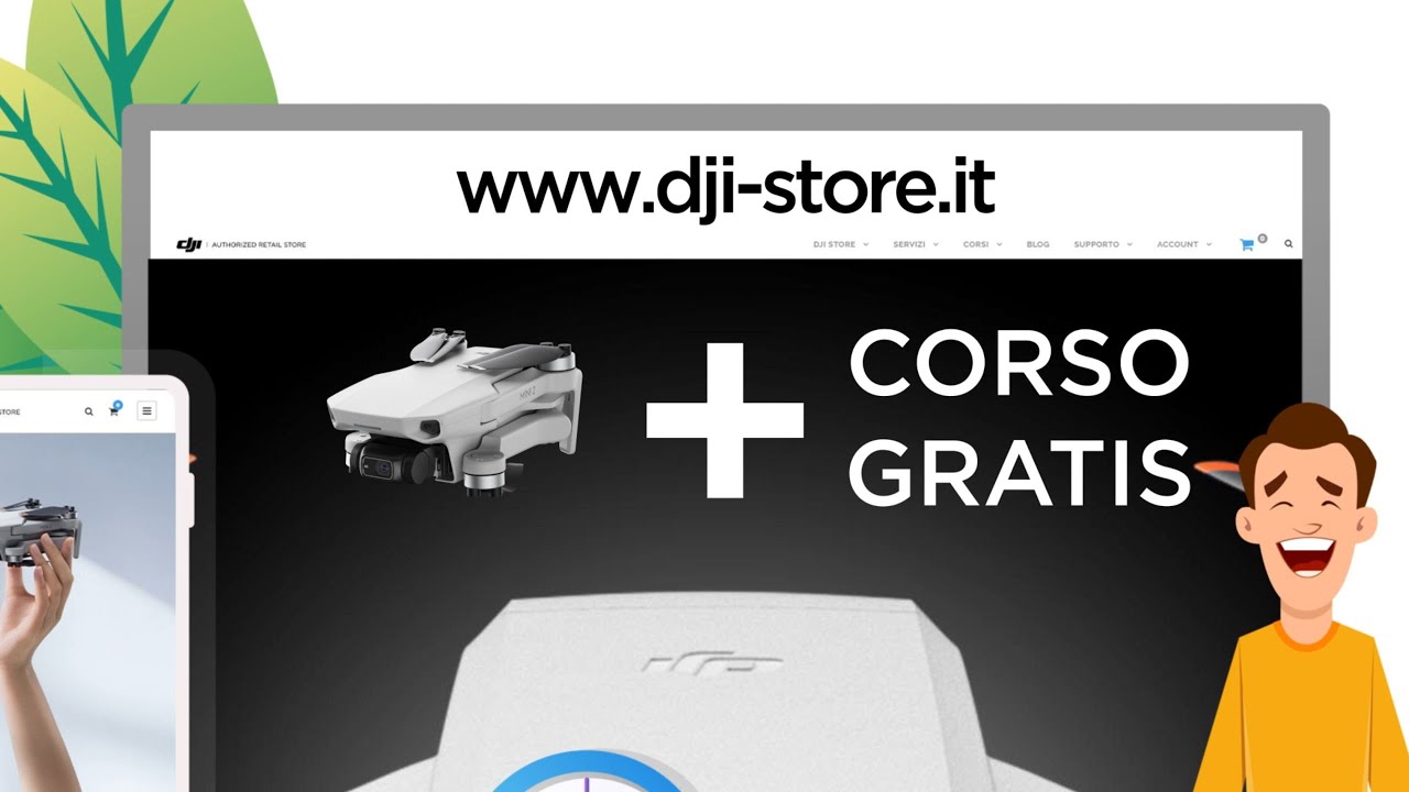 DJI Mini 2 | Corso Certificato DJI Educational #DJIMini2 - YouTube