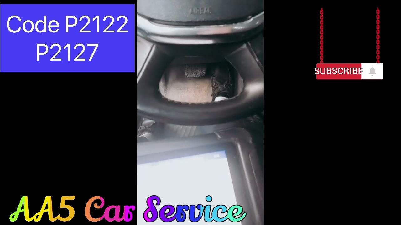 Code Fix P2122&P2127 Acceleration problem Engine power reduced GMC Chev