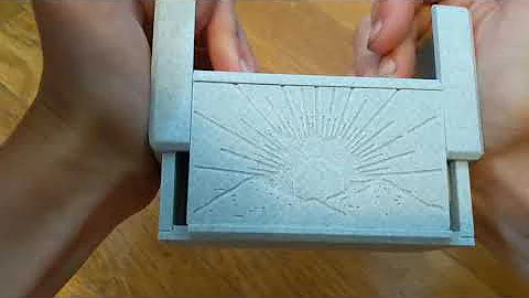 Easy print puzzle box solution
