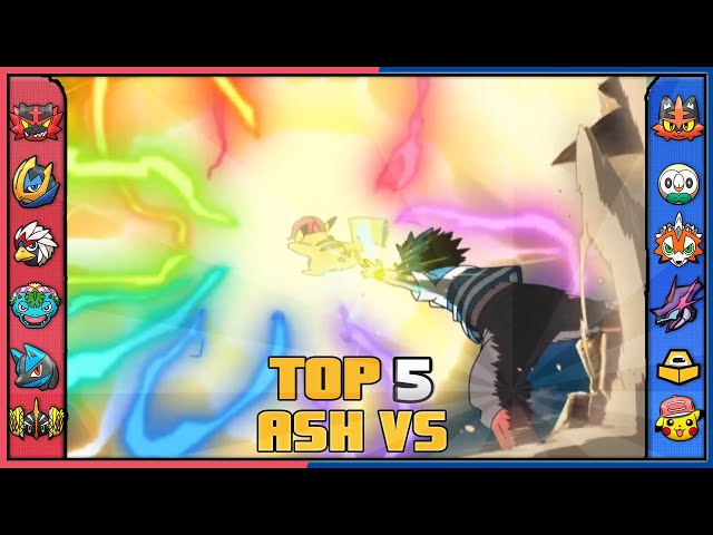 ASH RETURNS TO ALOLA! Alola Champion Ash vs Kukui!