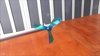 World novelty -Vertical axis wind turbine rotates carousel with HAWT generating zero pollution power