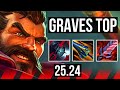 GRAVES vs SION (TOP) | KR Diamond | 25.24