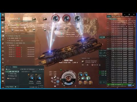 EVE Online - How to avoid to be Ganked while mining in Highsec. 99 % Safe.