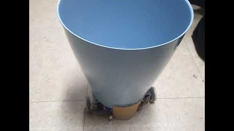 [Moving Trashcan] 04. Remote Controlled Drive Test