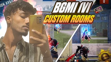1V1 TDM BGMI LIVE CUSTOM ROOMS 😱KunalYtLive #bgmi #pubg #tdm #pubgmobile