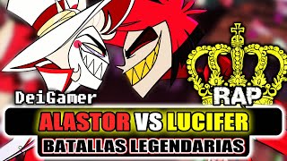 ALASTOR VS. LUCIFER RAP | BATALLAS LEGENDARIAS RAP | HAZBIN HOTEL - DeiGamer ft. @hex_arcana