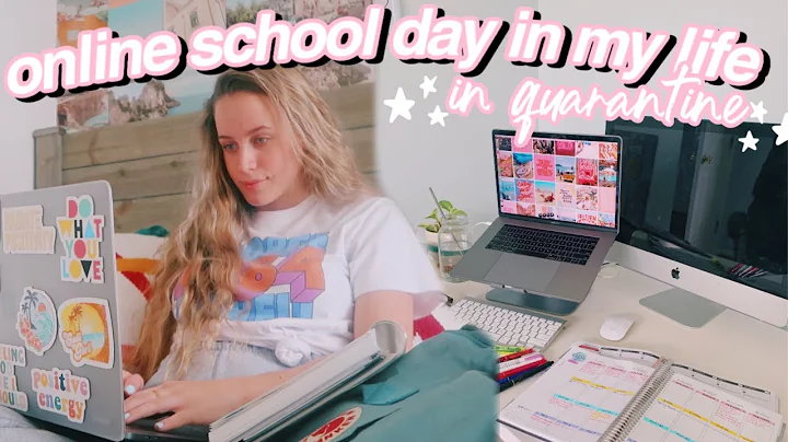 a productive online school day in my life ☆ (quarantine edition)