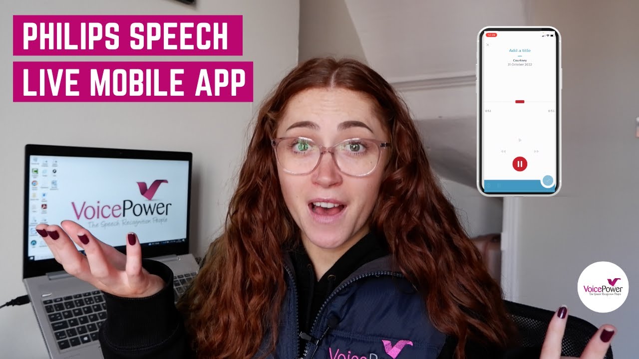 Philips SpeechLive Mobile App 📲 | Dictation & Speech-To-Text Workflow