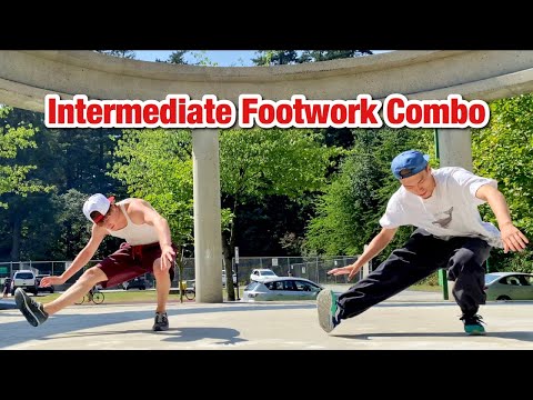 Footwork Tutorial | Intermediate Footwork Combination - Feat Bboy Juice Lee | Bboy Footwork Combo