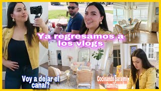 Regresamos a los vlogs 🌸 Voy a dejar el canal? Un día al aire libre.